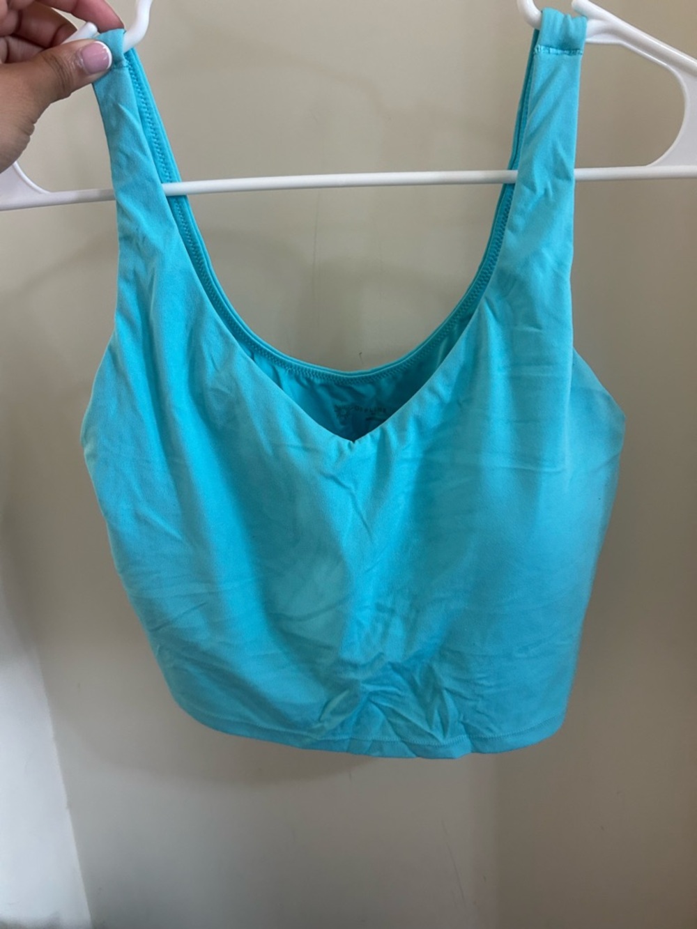aerie Turquoise Blue Tank Top